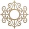 Ekena Millwork Dijon Wood Fretwork Pierced Ceiling Medallion, Birch, 18"OD x 5 7/8"ID x 1/4"T CMWP18X18X0250DIBI - alternate 1